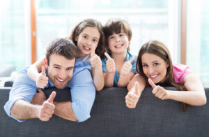 Family With A Heat Pump