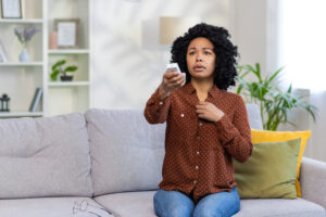 Woman Worried About AC System Not Stopping